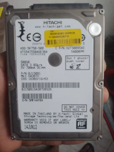 hd de notebook 500gb