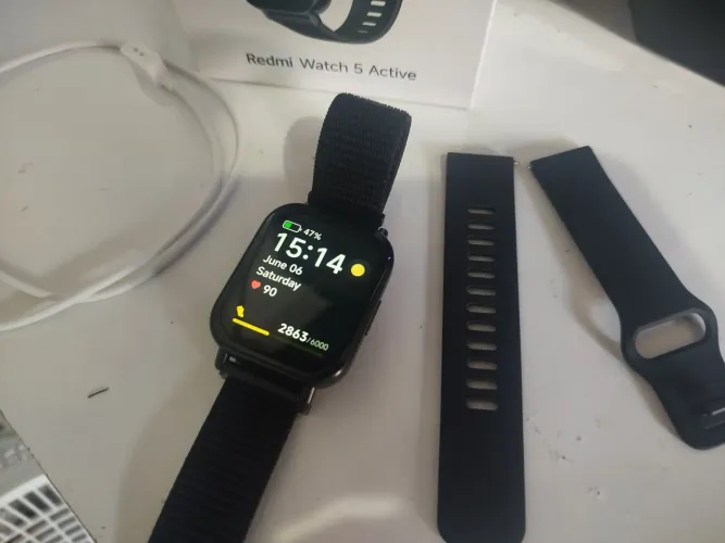 SmartWatch Xiaomi Watch 5 + Pulseira de Nylon