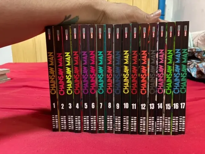 ? COLEÇÃO CHAINSAW MAN ? VOLUMES 1 AO 17