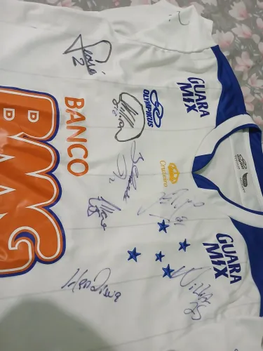 Camisa autografada cruzeiro 2013/2014