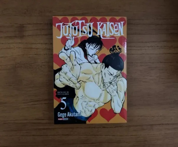 Mangá Jujutsu Kaisen volume 5