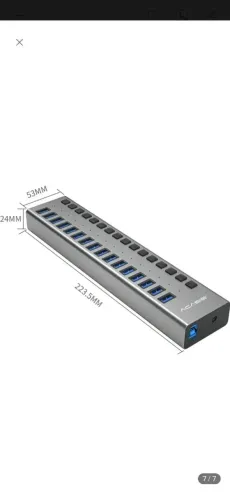 Hub 16 portas acasis 10gbps