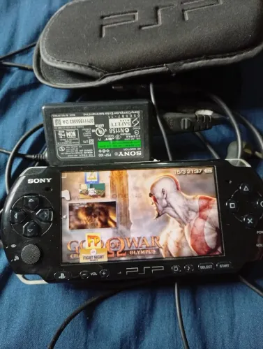 PSP 3001 impecável + 1500 jogos