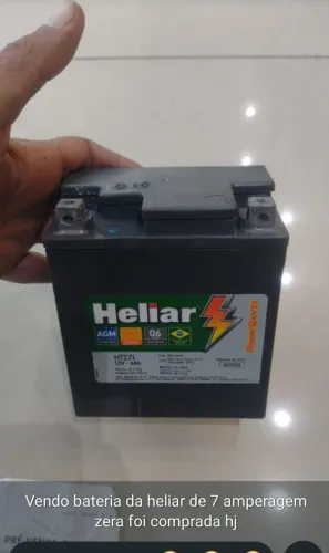 Bateria de moto 