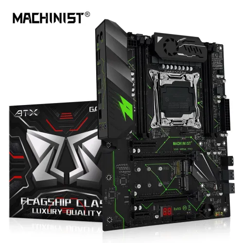 Placa Mãe Machinist X99 MR9a Pro LGA 2011-3 DDR4 ATX Gaming (Nova)