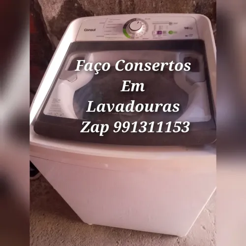 Faço Consertos em máquinas de lavar