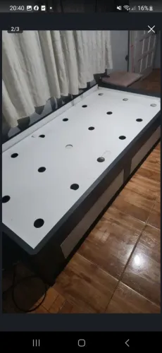 Cama de solteiro com gaveta 