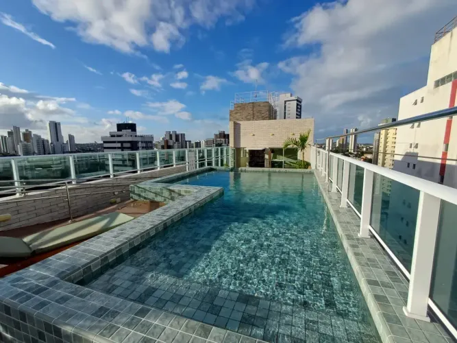 Alugo flat novo MOBILIADO no Espinheiro - Recife - PE