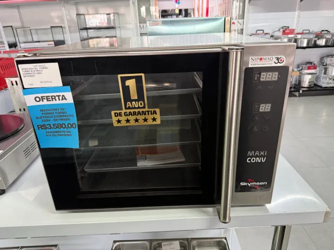 (Oferta) MAXICONV SV - FORNO TURBO ELÉTRICO COMPACTO SKYMSEN