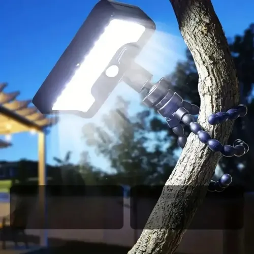 Refletor solar com sensor de presença