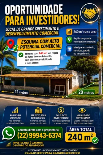 Terreno de esquina