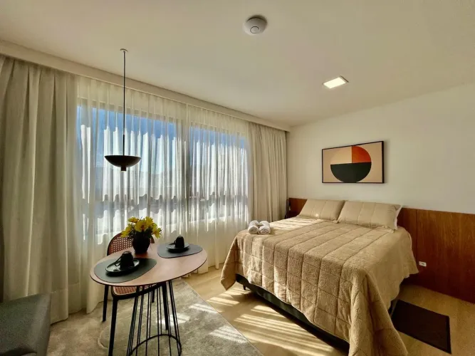 Apartamento com 1 dormitório para alugar, 22 m² por R$ 2.300/mês - Velha - Blumenau/SC