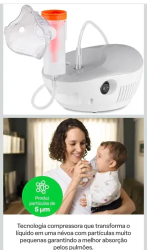 Inalador Neb Easy multi saúde Bivolt