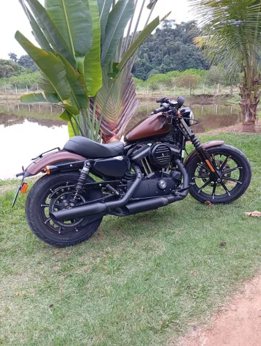 Harley Davidson 883 Iron pouco rodada