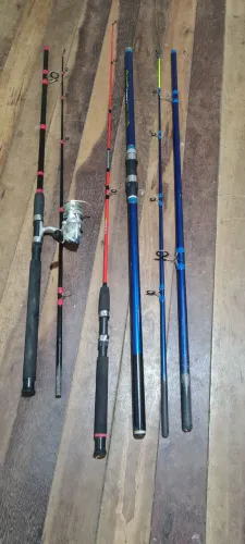 Varas de pesca