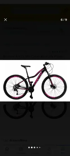 Bicicleta 24 marchas nova