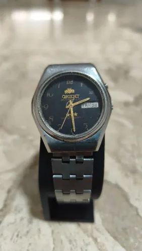 Relógio Orient Automático Vintage Preto
