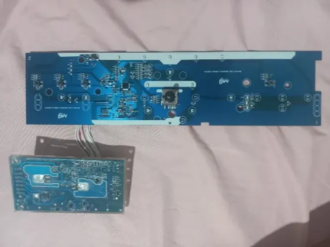 Placa potência mais interface máquina de lavar bratemp
