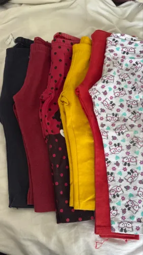 calça legging infantil