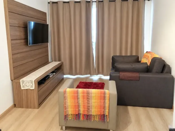 Apartamento mobiliado 2 quartos 70m² para alugar no Cidade Jardim Barra da Tijuca
