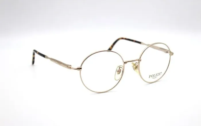 Armação de óculos ORIGINAL Police Origins 15 VPL 954 Dourado 
