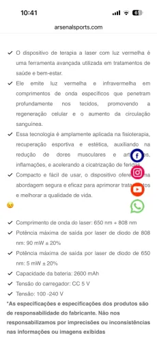 Laser fisioterapia
