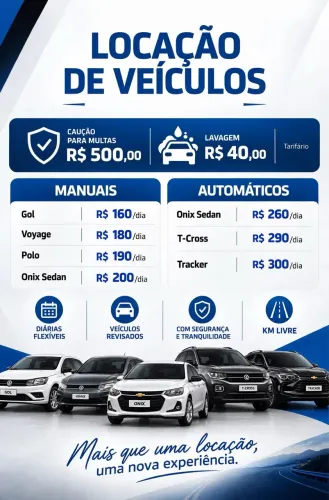 Aluguel de veículos