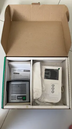 Kit Vídeo Porteiro Eletrônico Arbus LCD Novo na Caixa