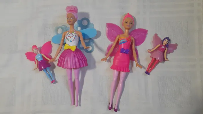 Lote barbies fadas 