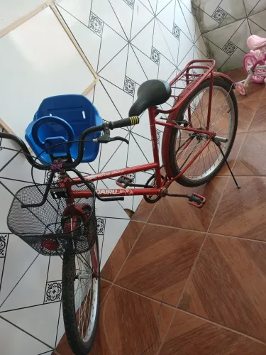 Bicicleta com cadeirinha