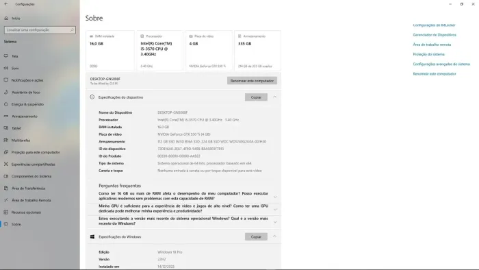 Vendo Pc mediano