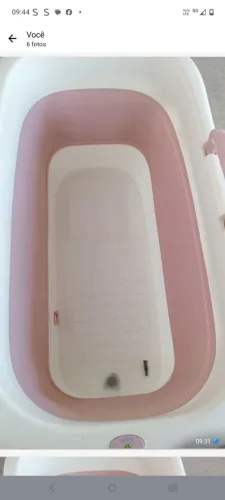 Banheira portatil cabe um adulto