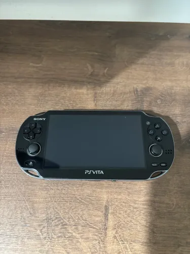 PS Vita Fat OLED PCH-1100 Original + 2 Jogos + Carregador + Capinha + Estojo para jogos