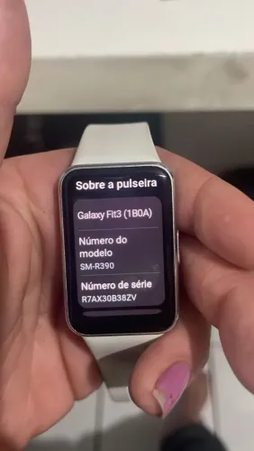 SAMSUNG GALAXY FIT3 relógio digital