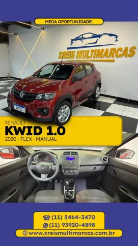Renault Kwid Zen 1.0 Flex 12V 5P Mec. 2020