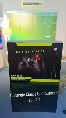 CONTROLE USB XBOX OU PC - SEM FIO