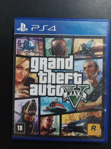 GTA V - PS4 - Com Mapa e Manual