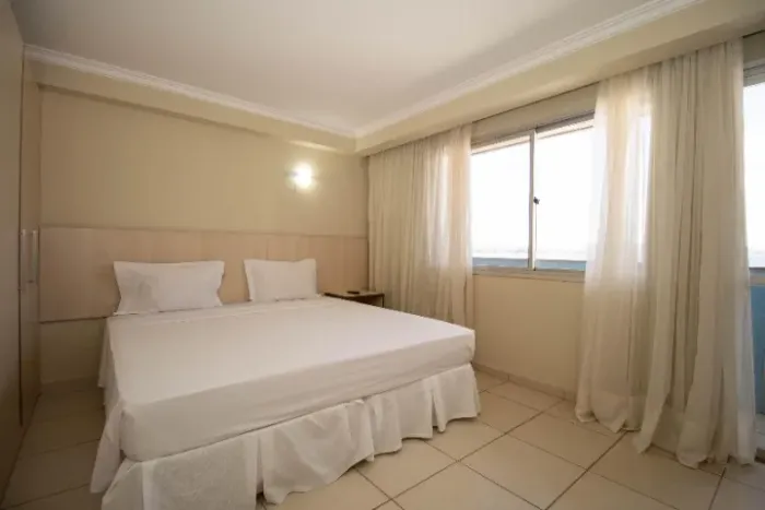 Apartamento/Stúdio 36m² mobiliado Hotel às margens do Lago Paranoá