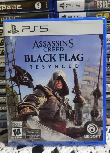 Jogo PS5 - Playstation 5 Assassin's Creed Black Flag Recynsed novo Lacrado R$ 349,90
