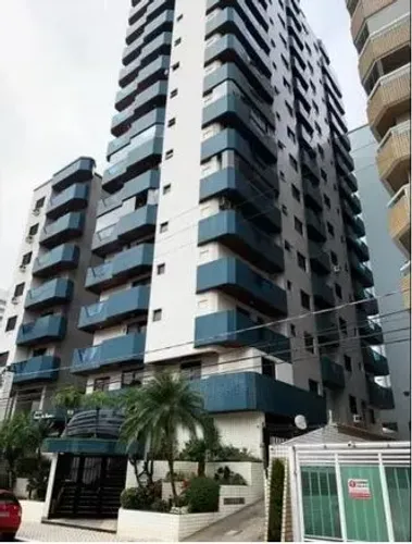 Apartamento com 2 quartos à venda, 96 m² por R$ 500.000 - Vila Guilhermina - Praia Grande/