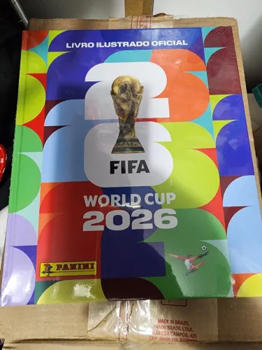 Album capa dura Copa do Mundo 2026 (lacrado)