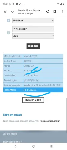 Moto filé para vender logo 