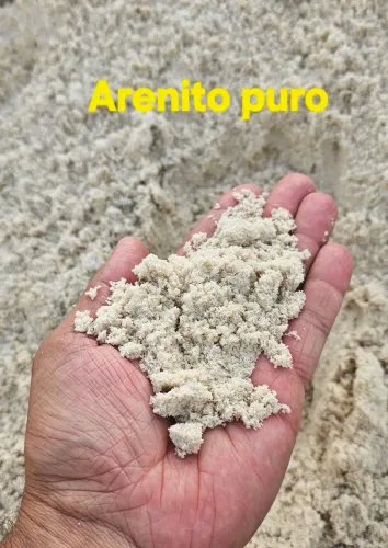 Arenito puro para cancha