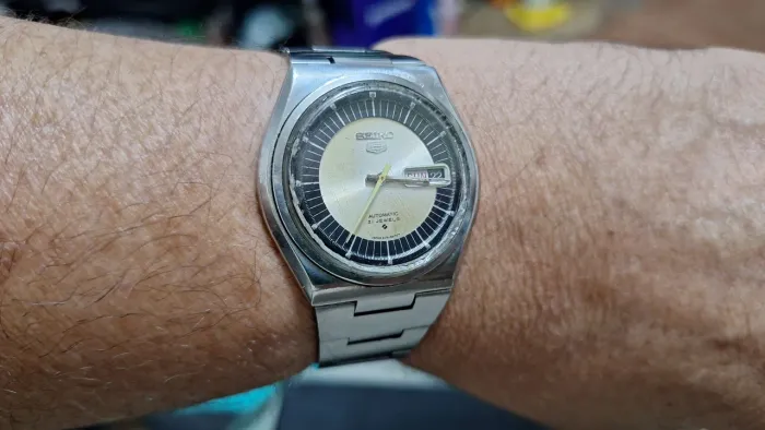Relógio Seiko 6119 8500 Automático raro Monobloco -Mido-Tisso-Omega-