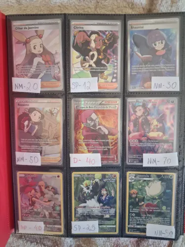 cards pokemon Valor unitário