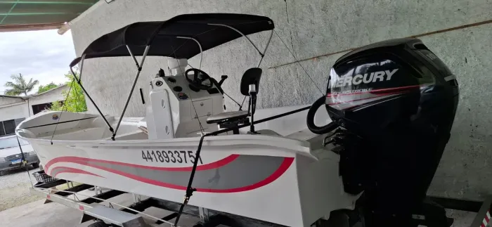 LANCHA + MOTOR MERCURY 100HP + REBOQUE