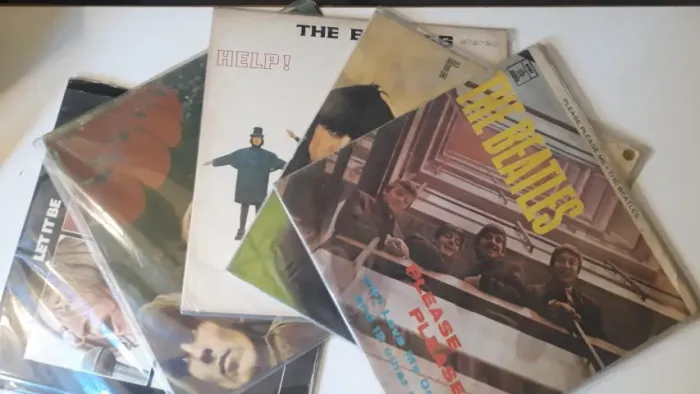 Coleção 5 LPs Vinil The Beatles - Edições Especiais Parlophone / EMI (Anos 80)