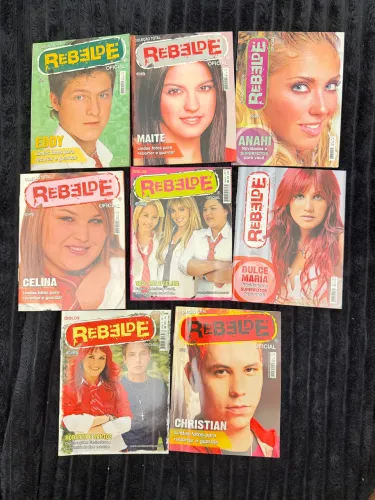 MINI REVISTAS REBELDE OFICIAL | VALOR UNITÁRIO | RBD