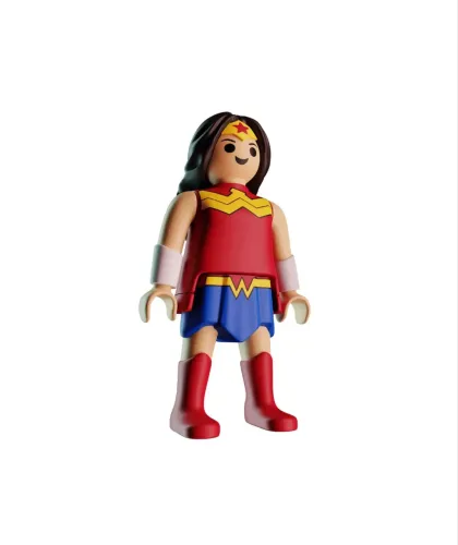 Mulher Maravilha Playmobil DC Comics Kinder Ovo
