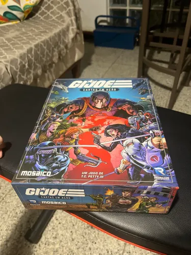 G.I. JOE Cartas em Ação + Bonux Box 1 Jogo de Tabuleiro BoardGame Board Game